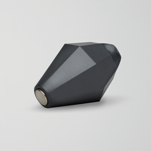 Magnethoved Antracit